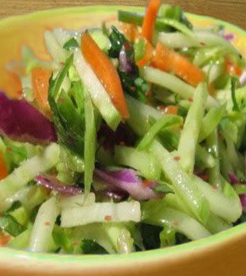 Veggie Slaw (Hot or Cold) for BBQs