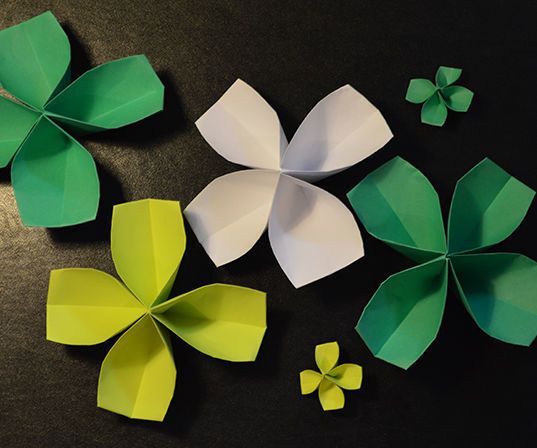 How to Make a Paper Four-Leaf Clover
