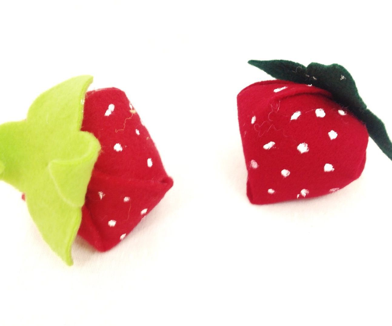 Felt Strawberries 
