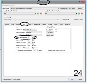 Change Infill Density in a Specific Section on a 3D Model for 3D ...