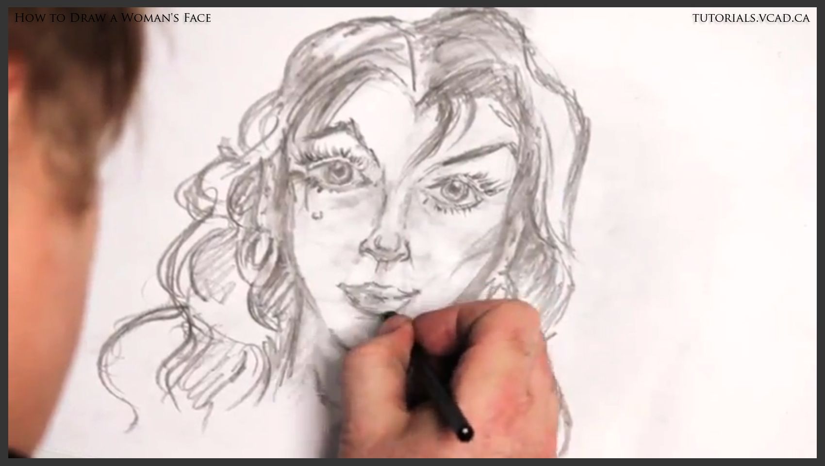 How to Draw a Female's Face
