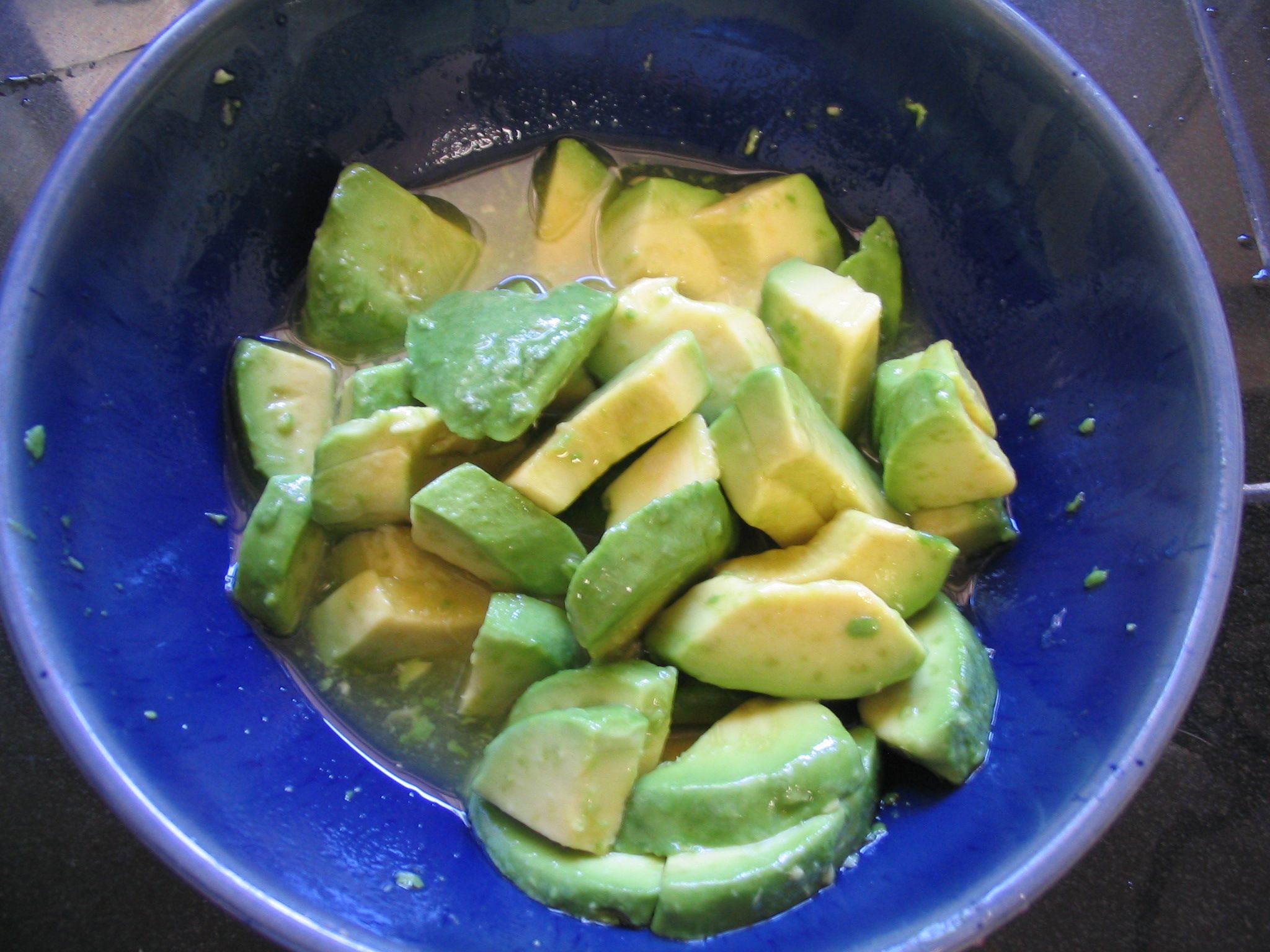 Avocado With Agave and Lime