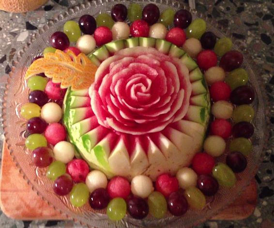 How to Make a Watermelon Rose