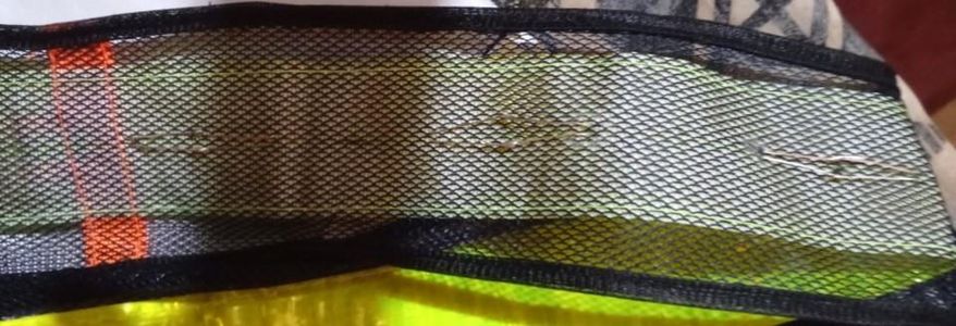 Inserting the LEDs Into the OptiGuard Reflector Fabric