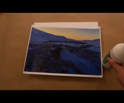 DIY Transfer a Photo to a Canvas