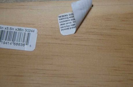 Removing Stickers