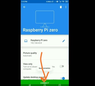 Add Pi in VNC Viewer