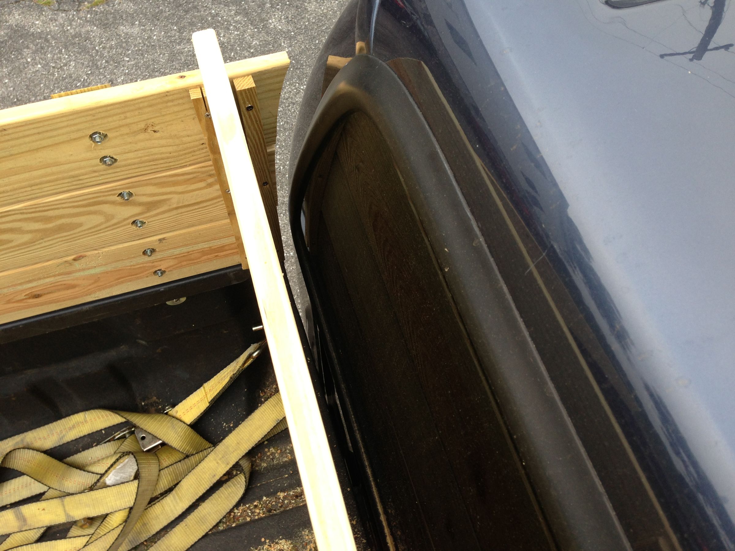 Pickup Truck Sideboards/Stake Sides Ford Super Duty 4 Steps (with