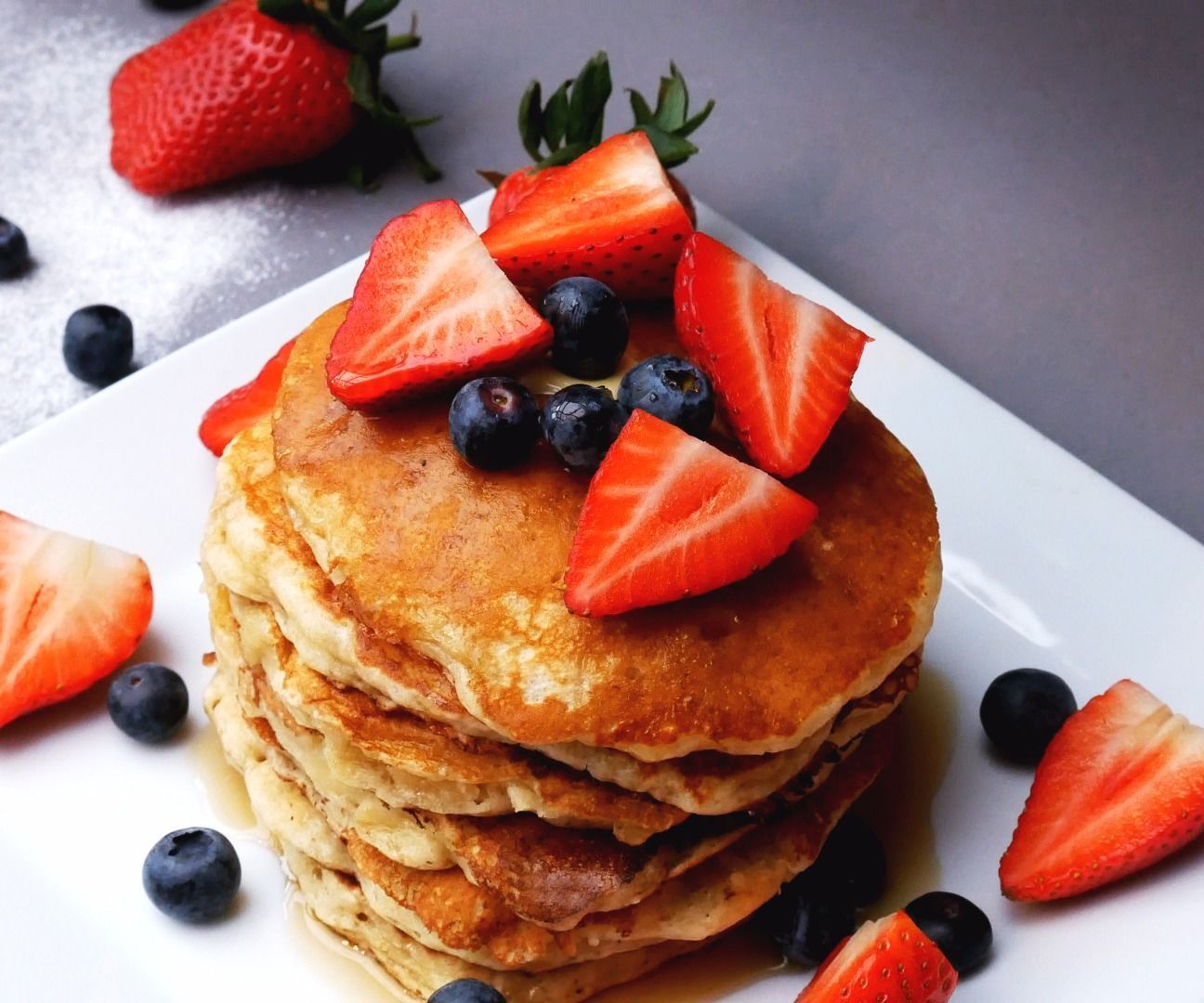 Fluffy Buttermilk Pancakes