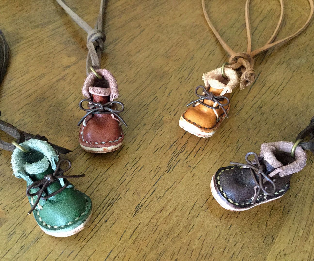 Small Boots Accessory With Pattern