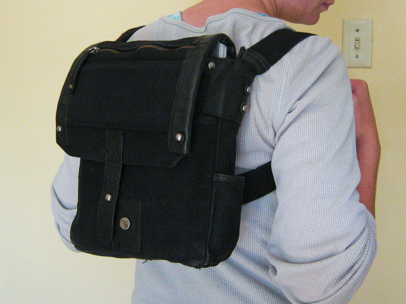 Handbag into backpack hotsell