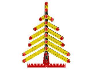 How to Create a Christmas Tree Using Fischertechnik Elements