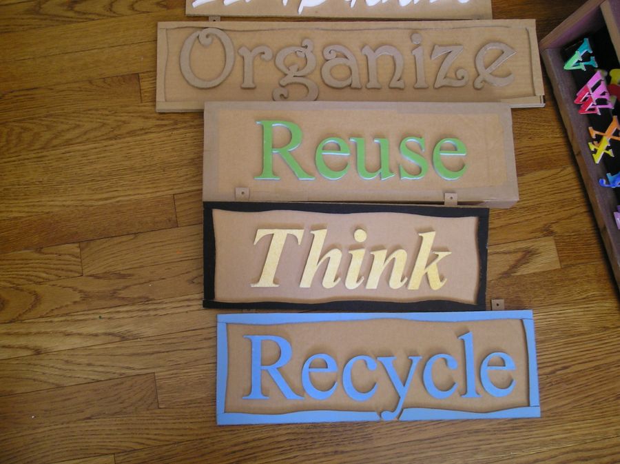Make Signs Out of Cardboard! : 11 Steps (with Pictures) - Instructables