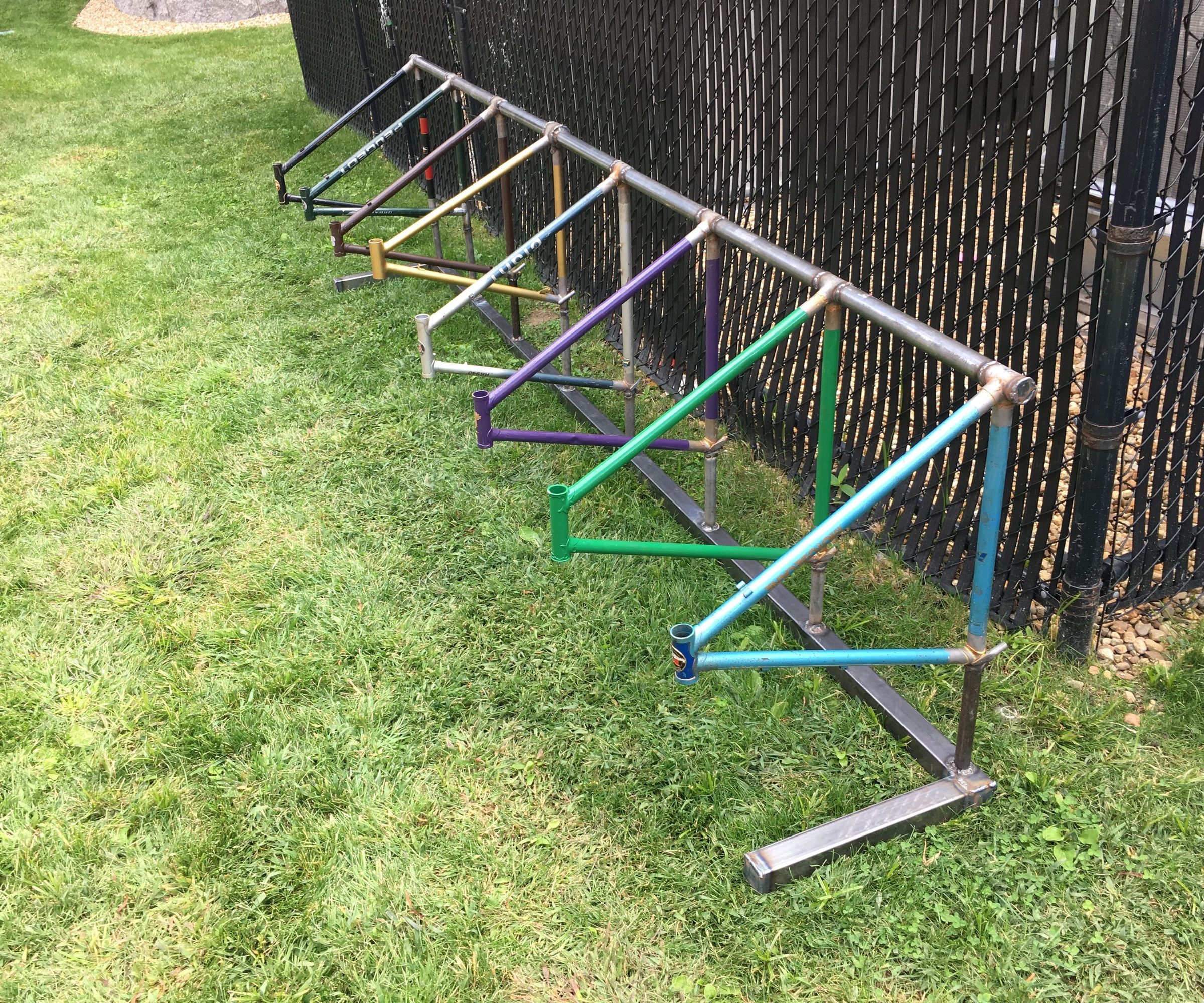 Bike Rack From Bikes