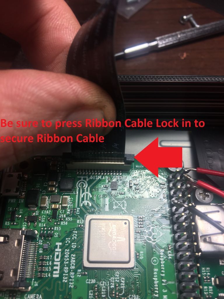 Connect 200mm Ribbon Cable and Mount SPDT Switch