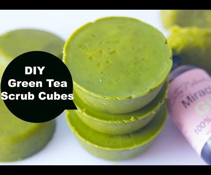 Green Tea Body Scrub Cups 
