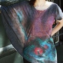 How to make a Galaxy Print on a white shirt