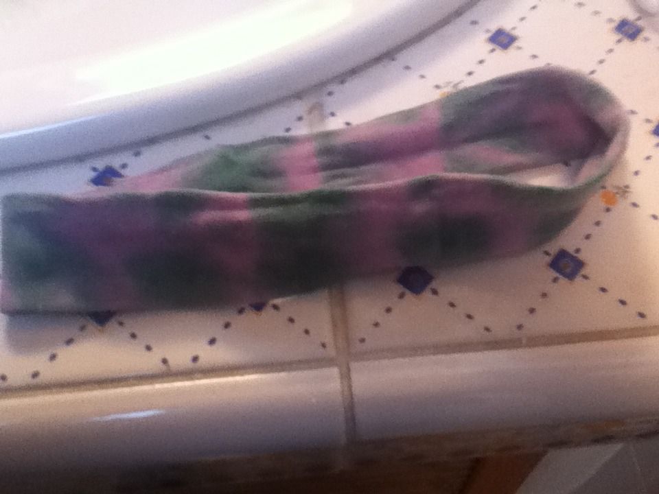 Funky No Dye, Tie Dye Head Band