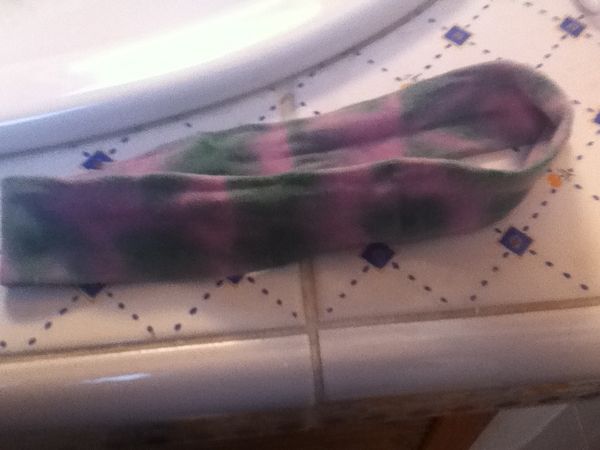 Funky No Dye, Tie Dye Head Band