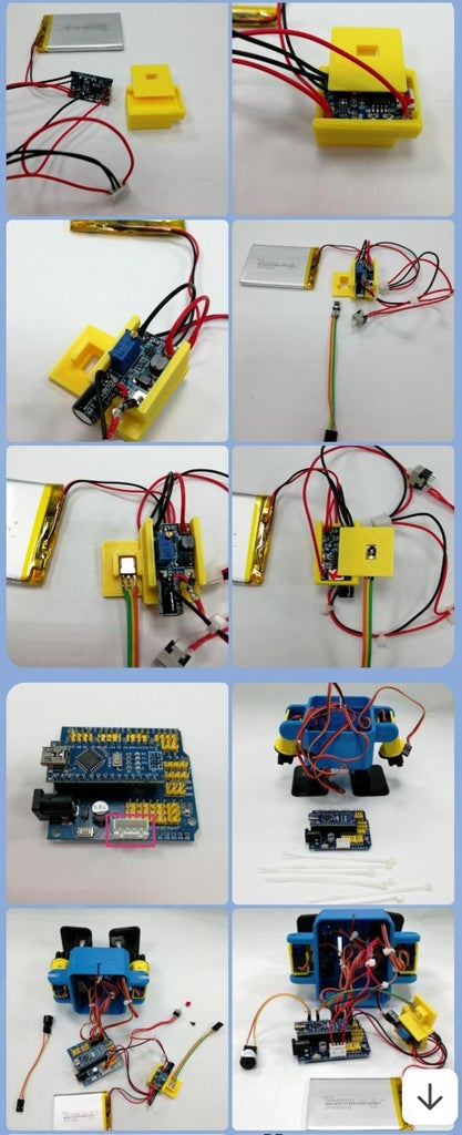 Simple Humanoid Walking and Dancing Robot (Arduino) : 9 Steps (with ...