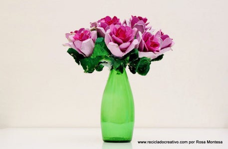 Roses Out of Egg Cartons