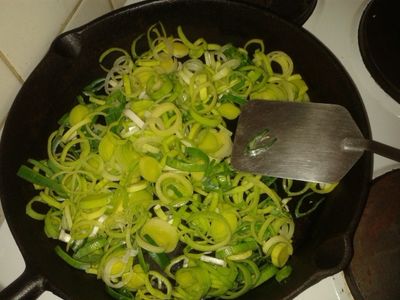 Prepare the Filling and the Vegetables