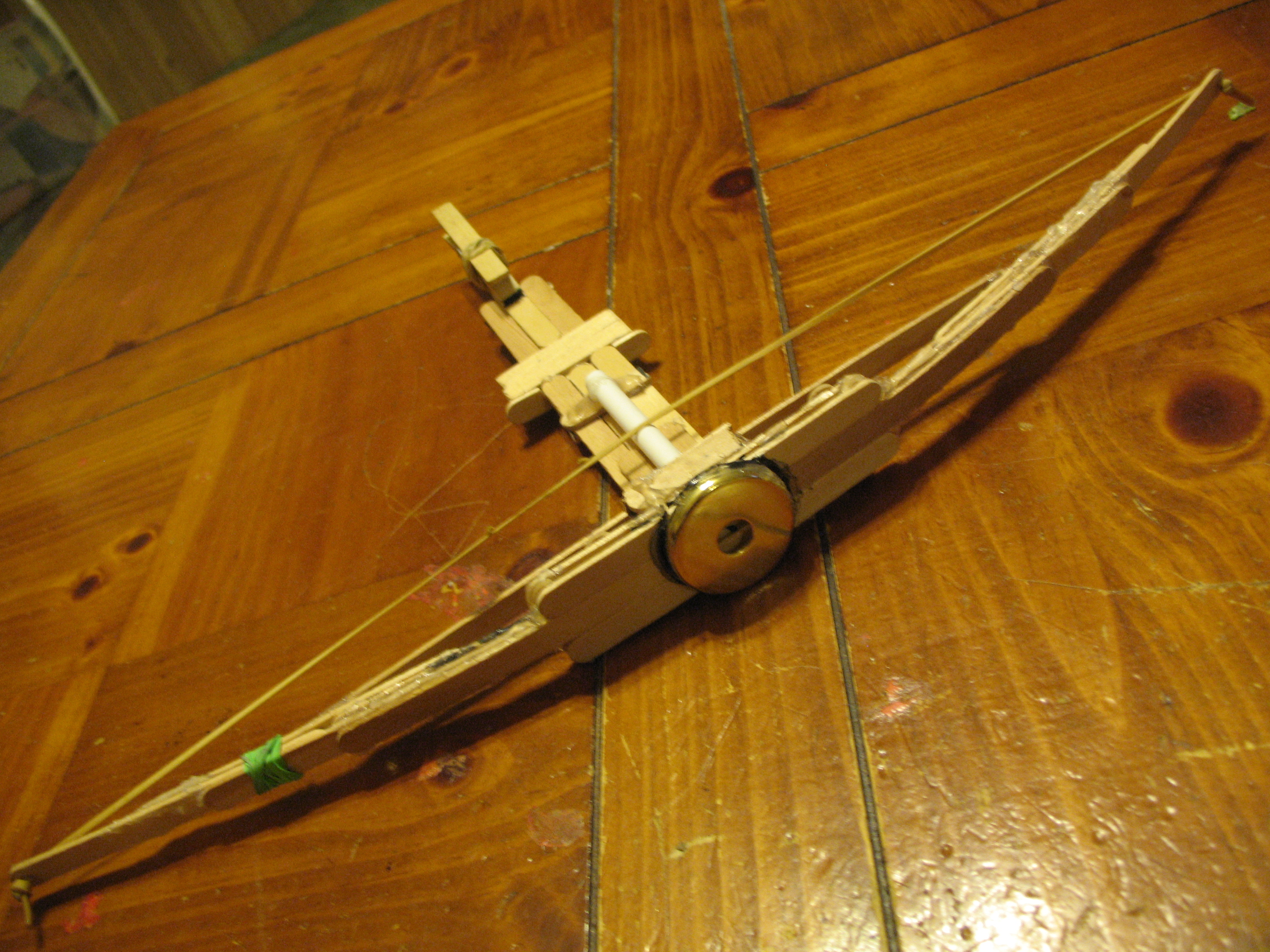 Popsicle Stick Crossbow Instructables