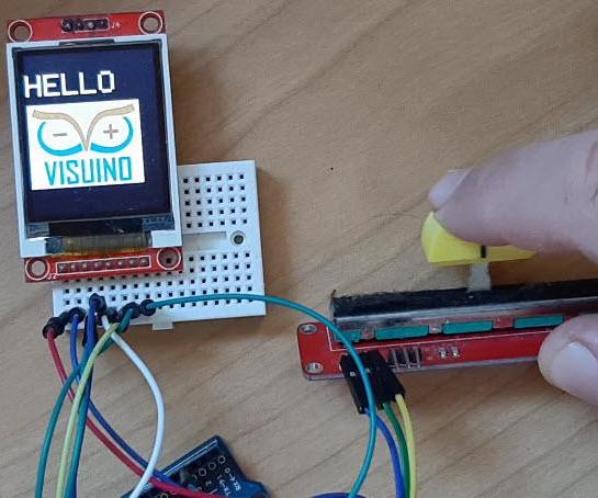 Control the LCD ST7735 Backlight Brightness Using PWM With Arduino