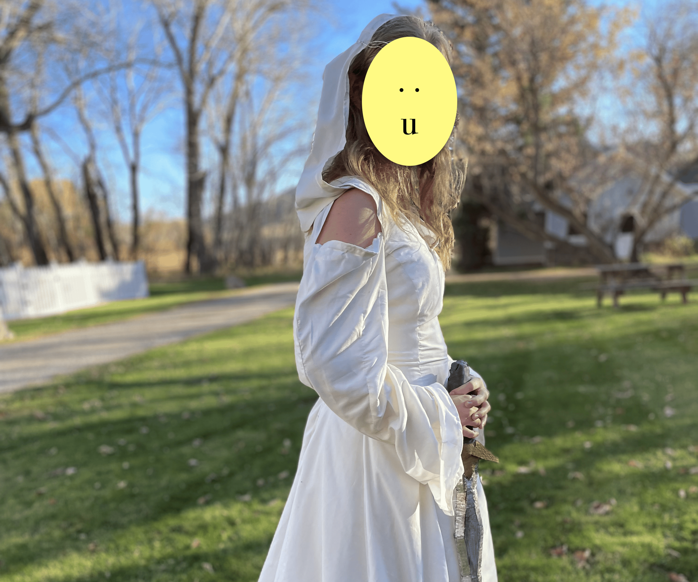 Upcycled Halloween Costume: Elven Princess