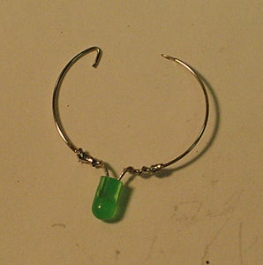 Solder the Hoop to the Battery