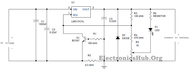 Design of Lead Acid Battery Charger Circuit