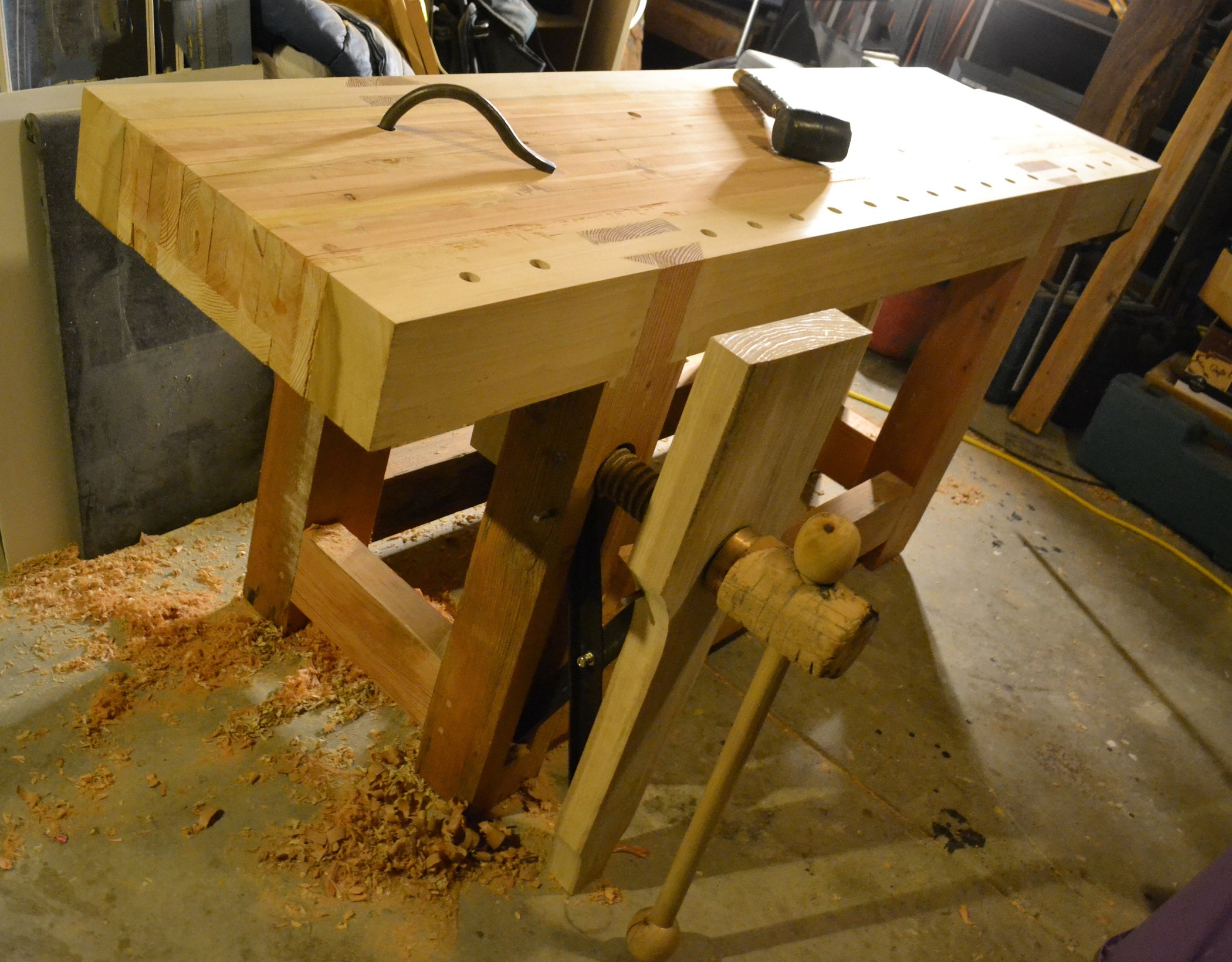 Roubo-Style Workbench : 11 Steps (with Pictures) - Instructables