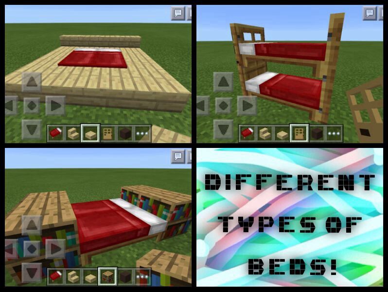 Different Minecraft PE Beds