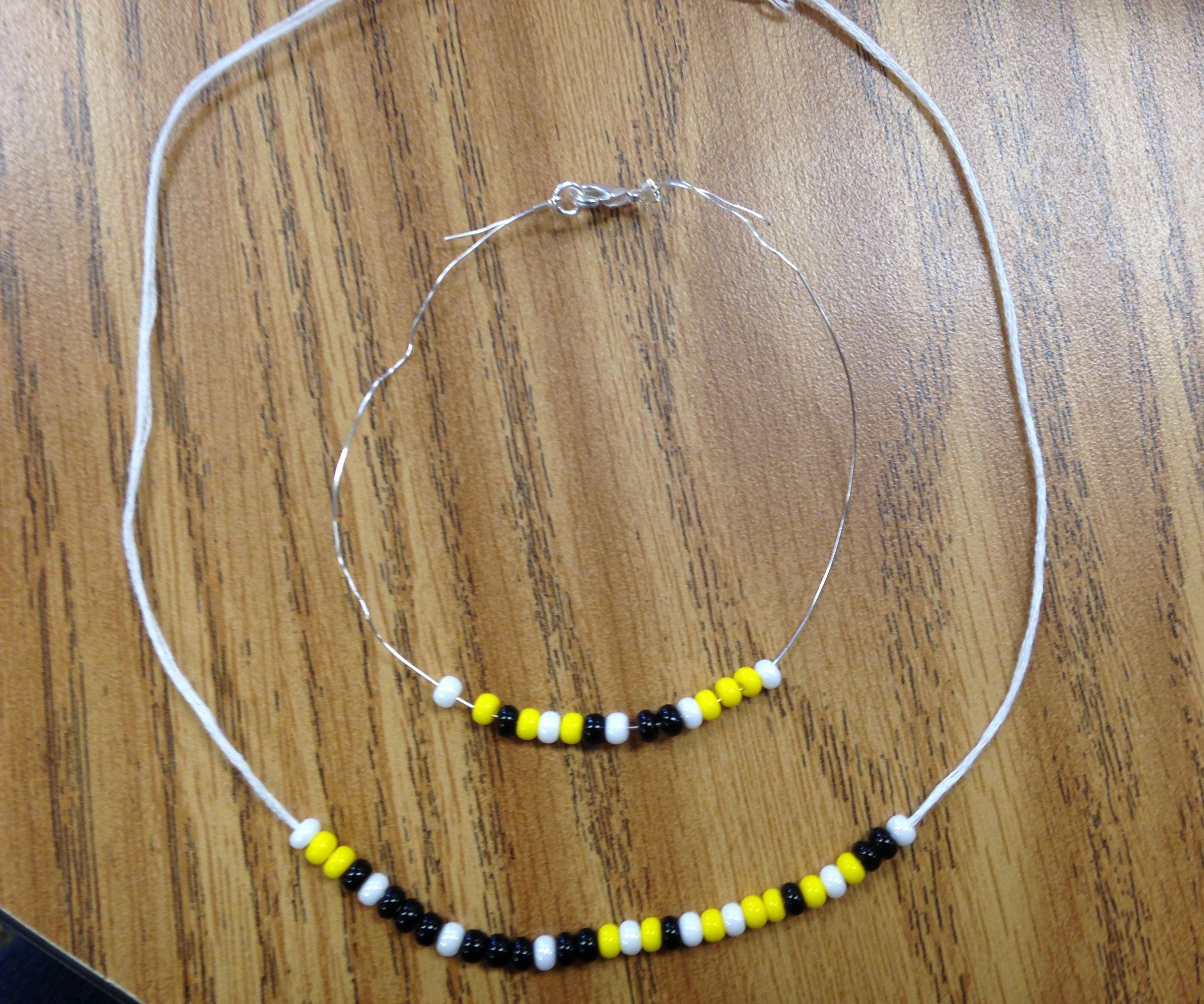 Morse Code Jewelry Set