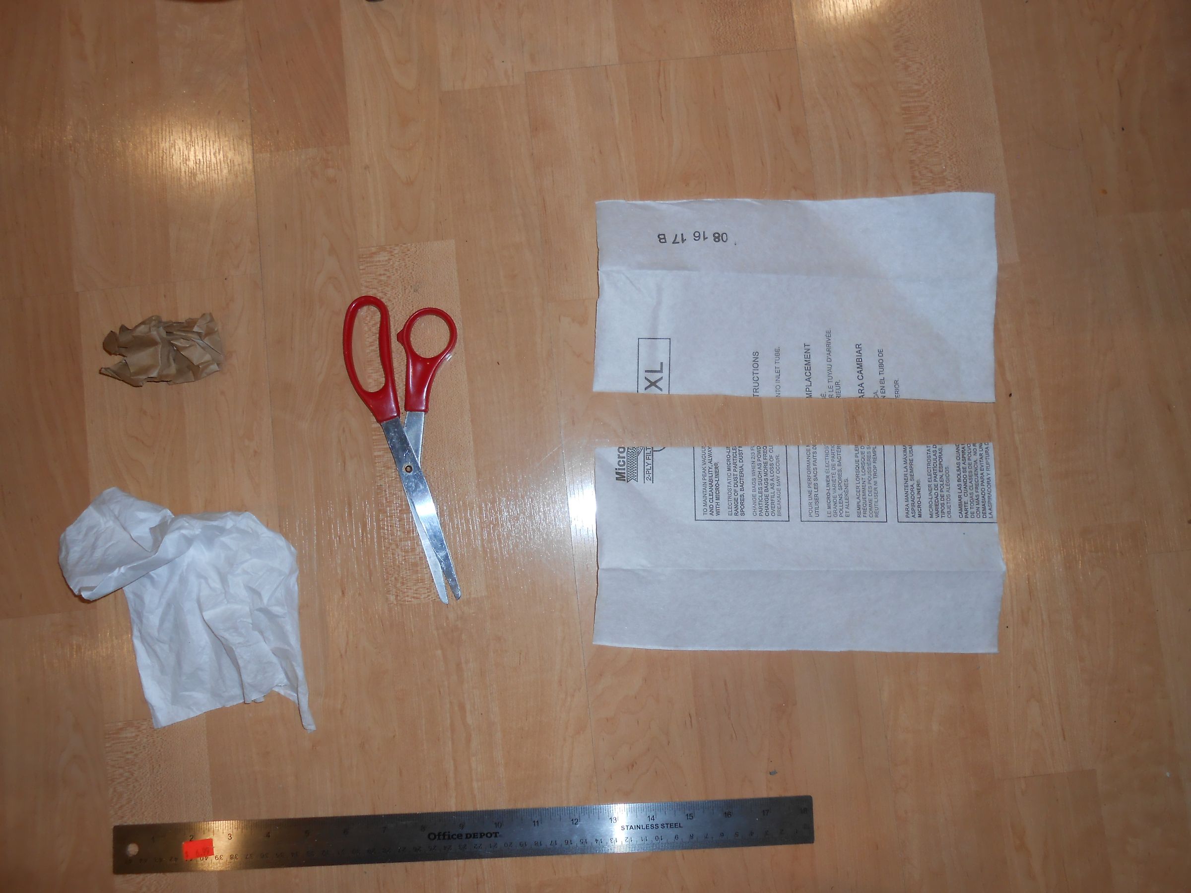 Face Masks From Upright Vacuum Cleaner Bag 6 Steps Instructables