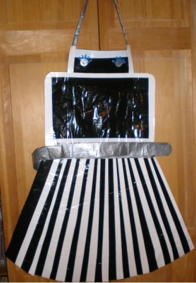 Duct Tape Robot Apron