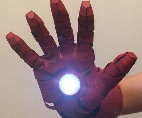 Iron Man Arm (w/ LED & Boomco Dart Blaster)