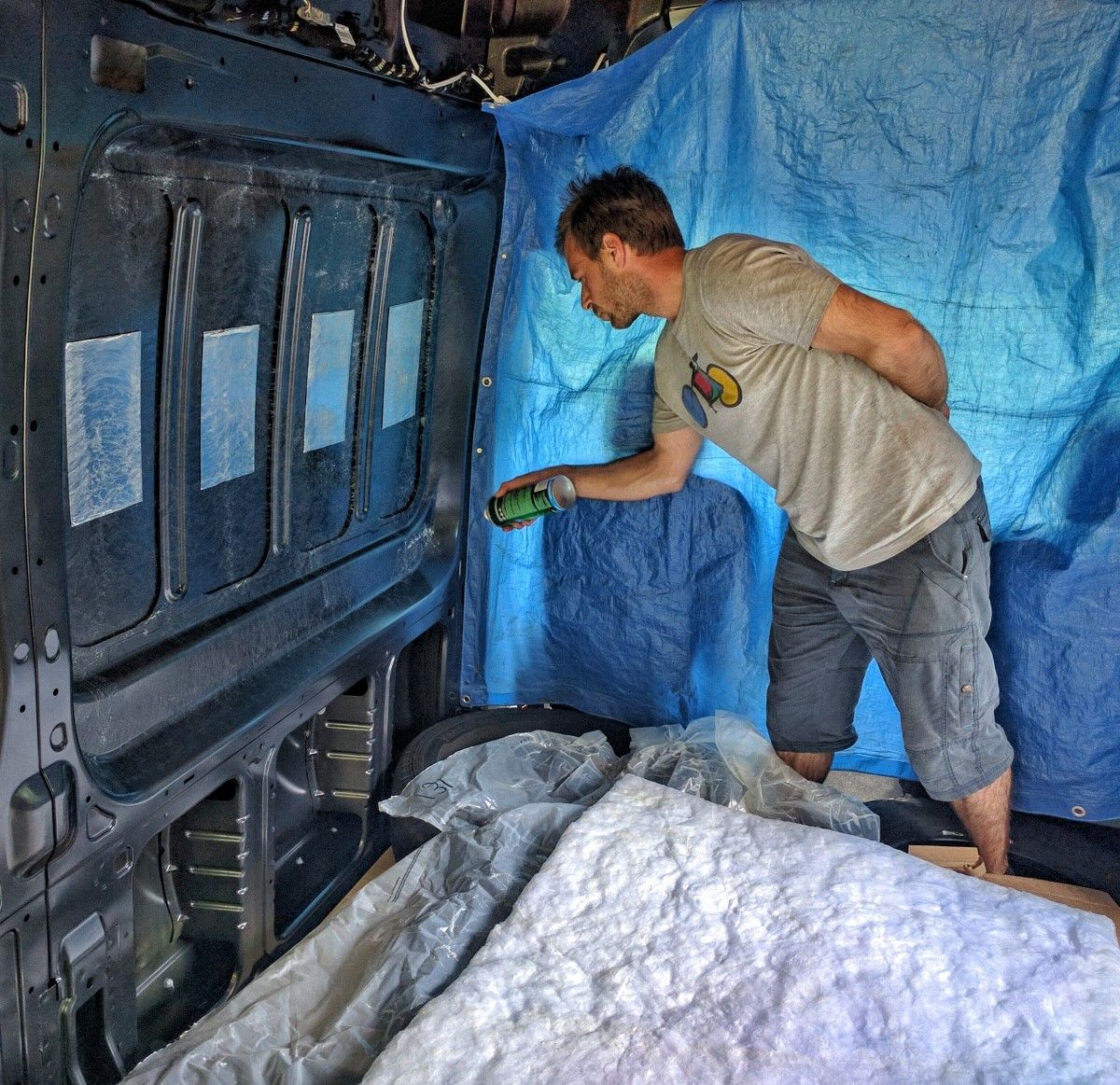 How to Insulate a Camper Van Conversion Using Thinsulate Insulation