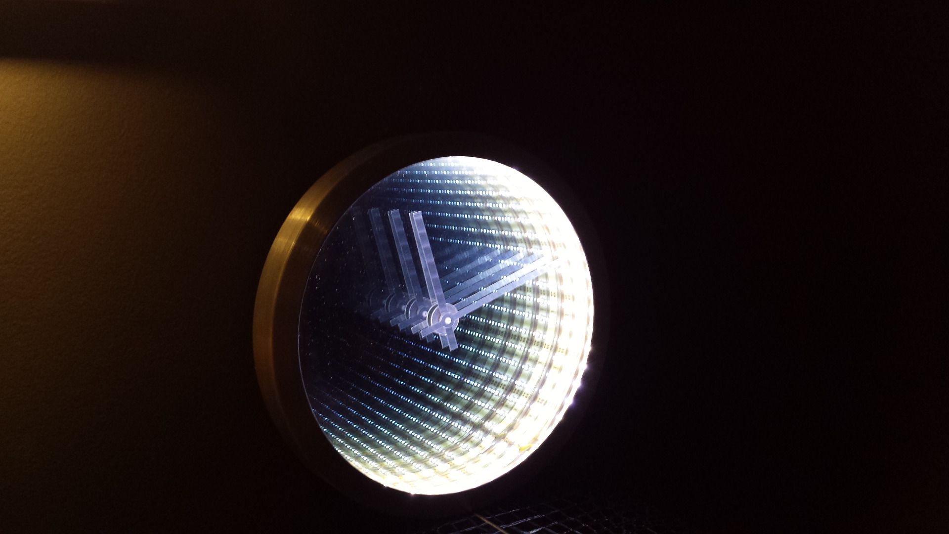 Infinity Mirror Clock Making