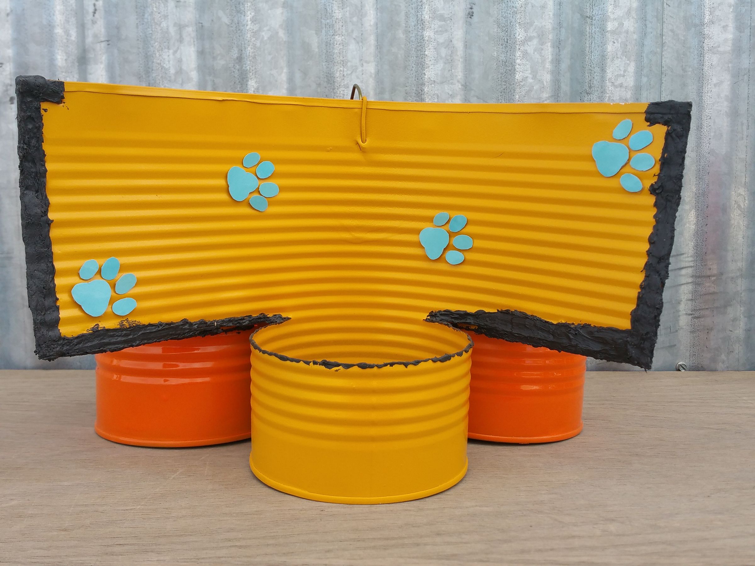 Hungry Cat Tin Can Feeder
