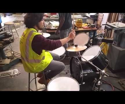 Sound Reactive Drum Set