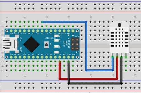 How to Display Temperature and Humidity Using an Arduino and a DHT11 ...