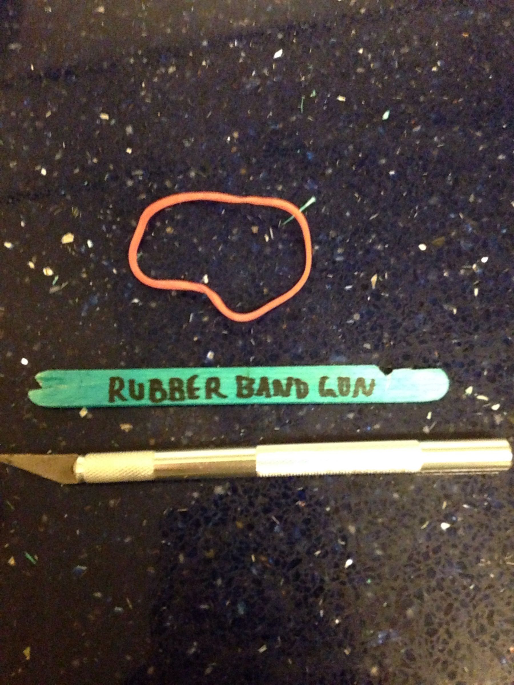 Easy Rubber Band Gun