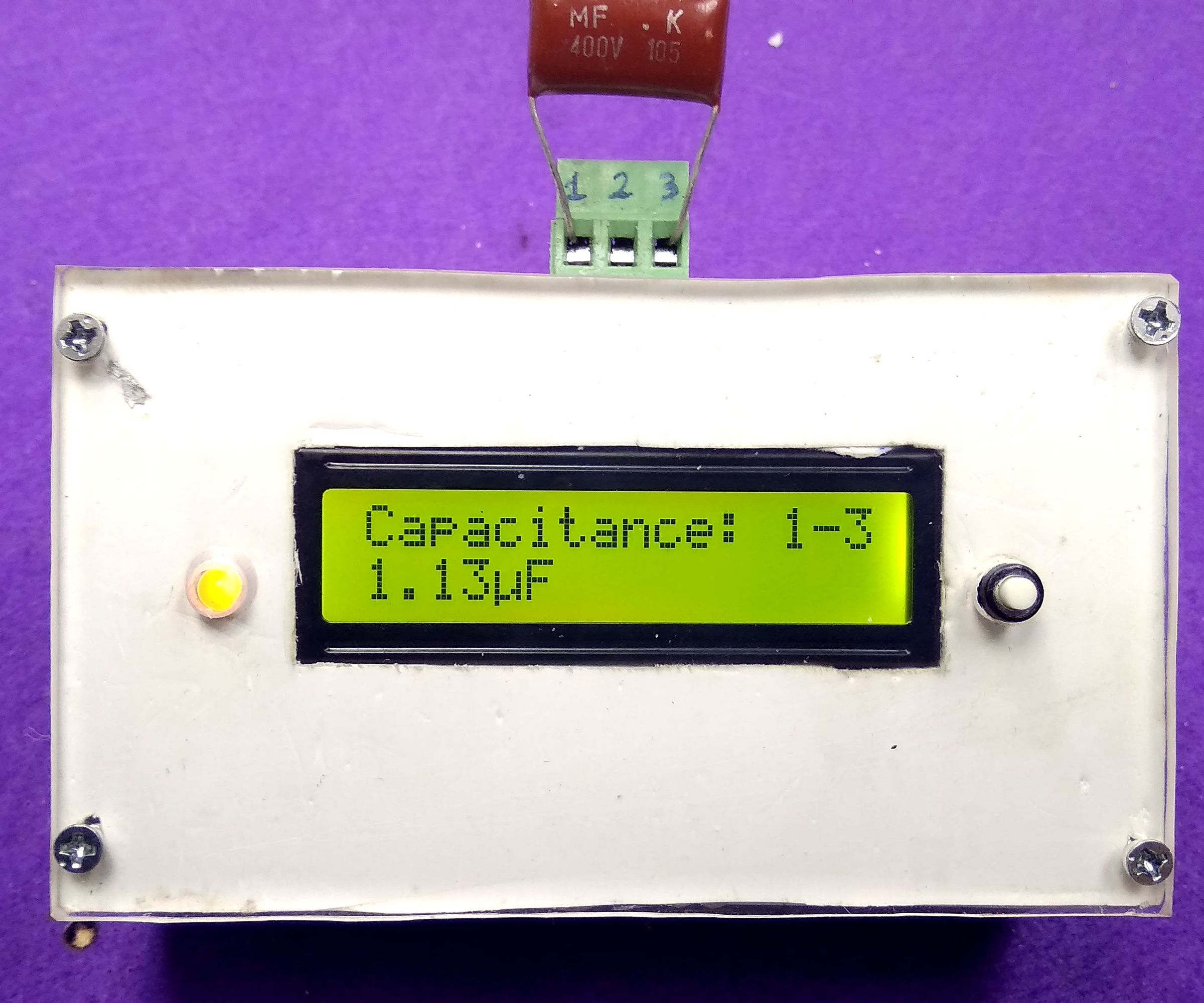Home Make Transistor Diac Thyristor Capacitance MOS PNP NPN Tester