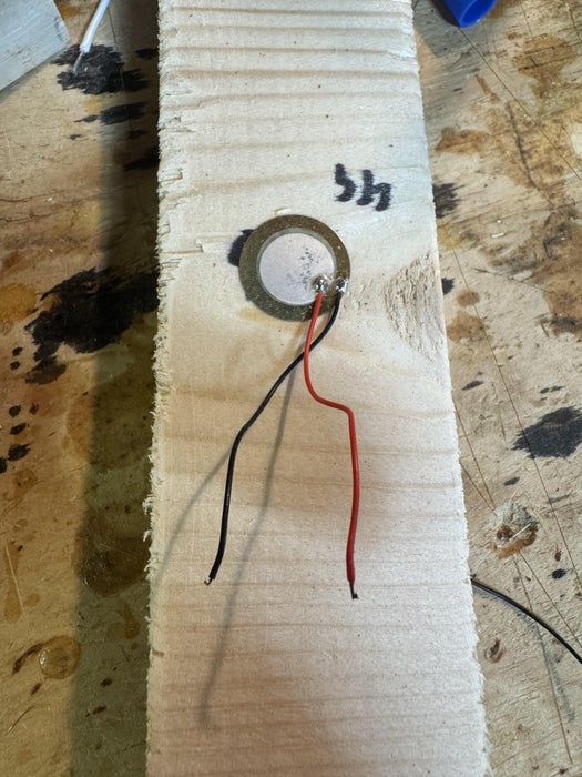 Attach Piezos to Bars