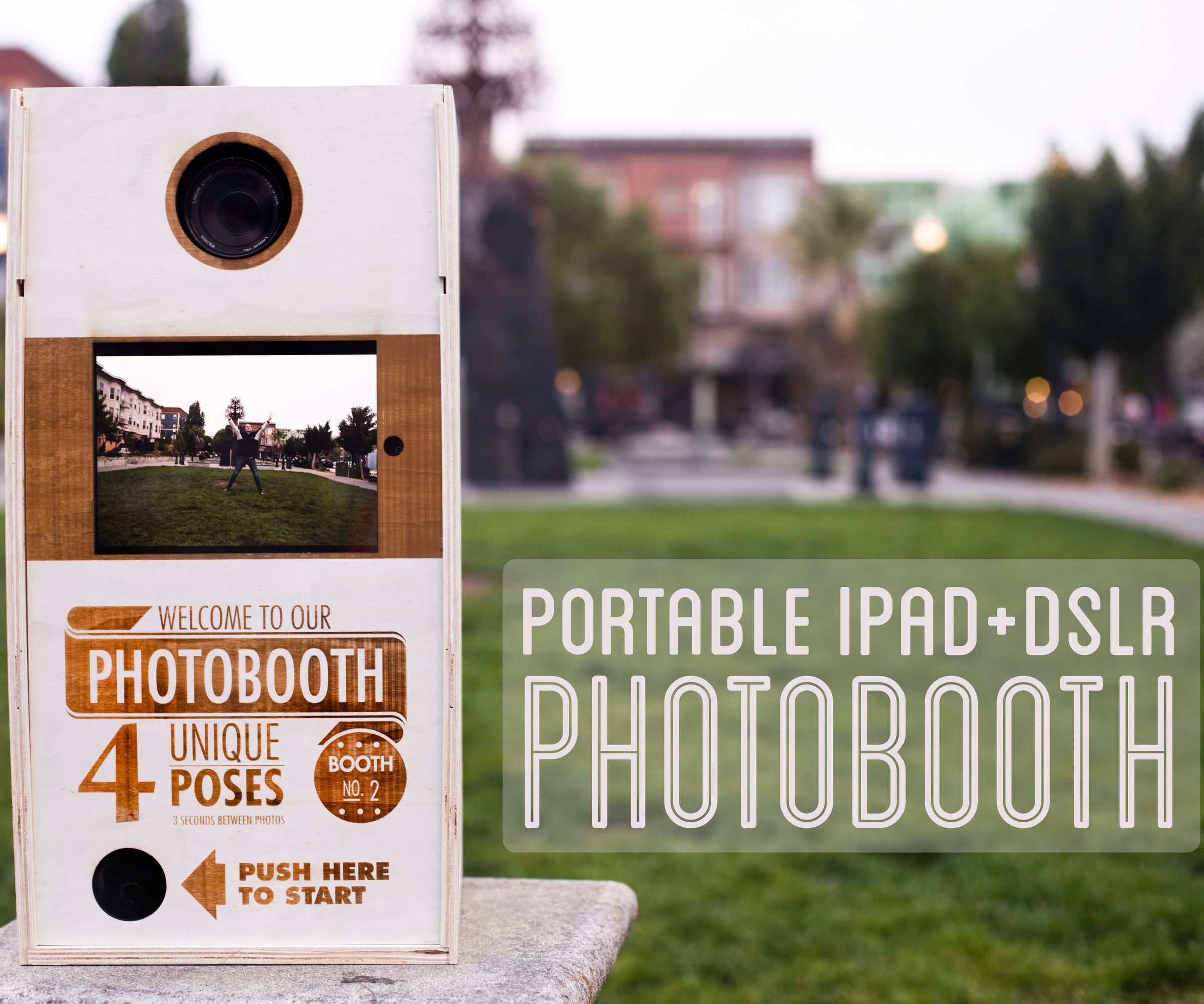 Portable Photobooth (iPad+DSLR)