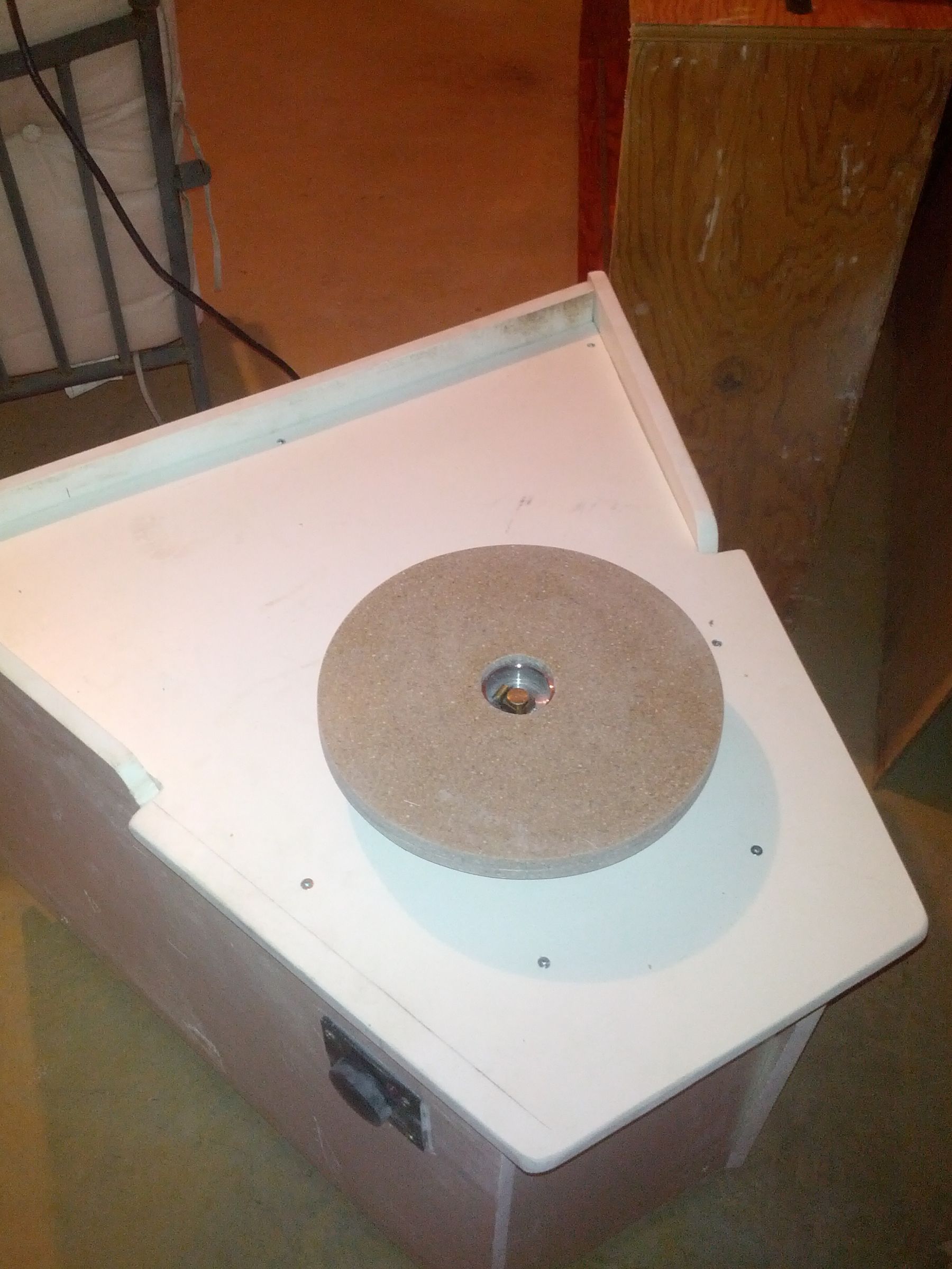 Homemade Pottery Wheel 