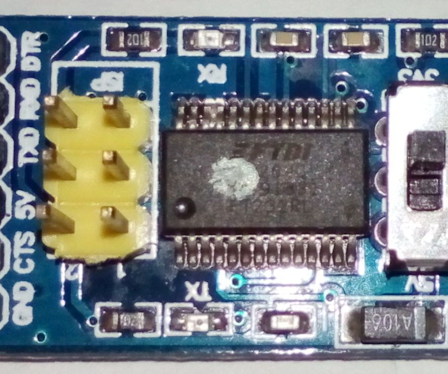 FT232 Modification for Arduino minis etc.