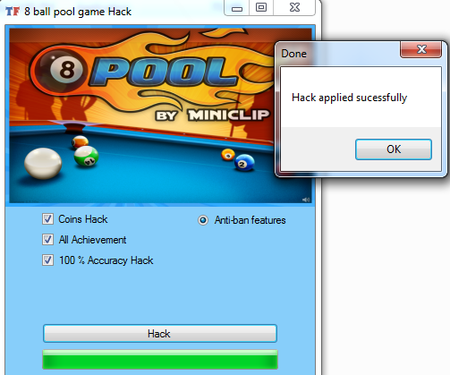 8 Ball Pool Hack and Cheats Tool