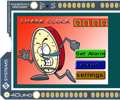 Running Alarm Clock